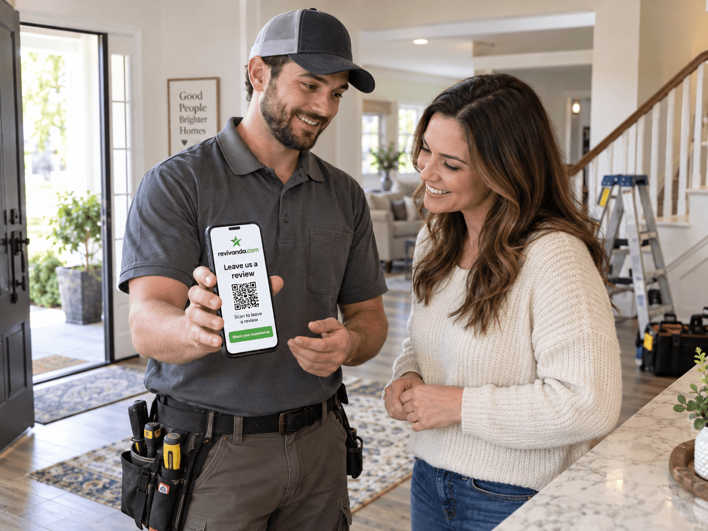 Contractors and home services using Revivanda